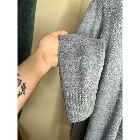 SOFT SURROUNDINGS Soft Drapey Coastal Blue Cardigan Size OS - Picture 5 of 12